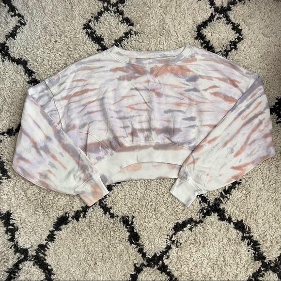 Aéropostale like new Tiedye cropped sweatshirt - Picture 1 of 6